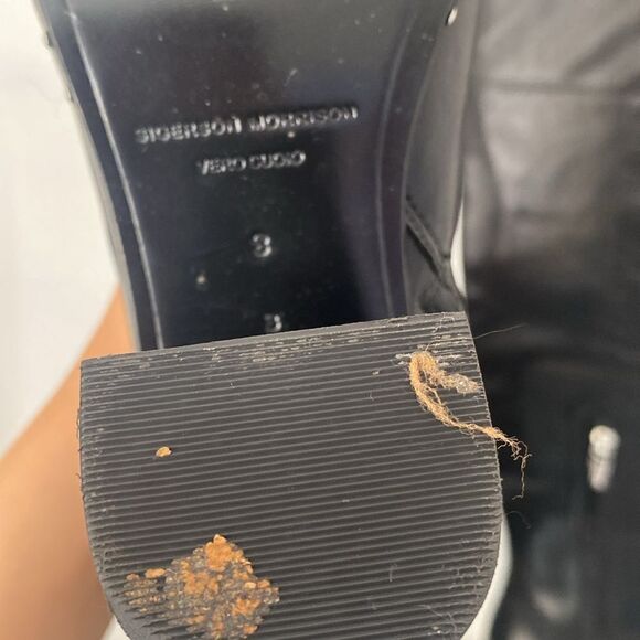 Sigerson Morrison Mars Black Leather Studded Boots - Picture 10 of 14